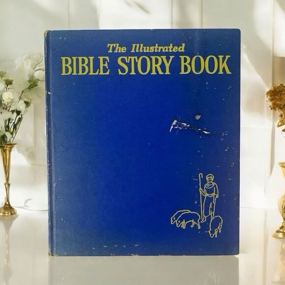The Illustrated Bible Story Book 1 Volume Edition By Seymour Loveland Rare 1949 - Picture 1 of 10